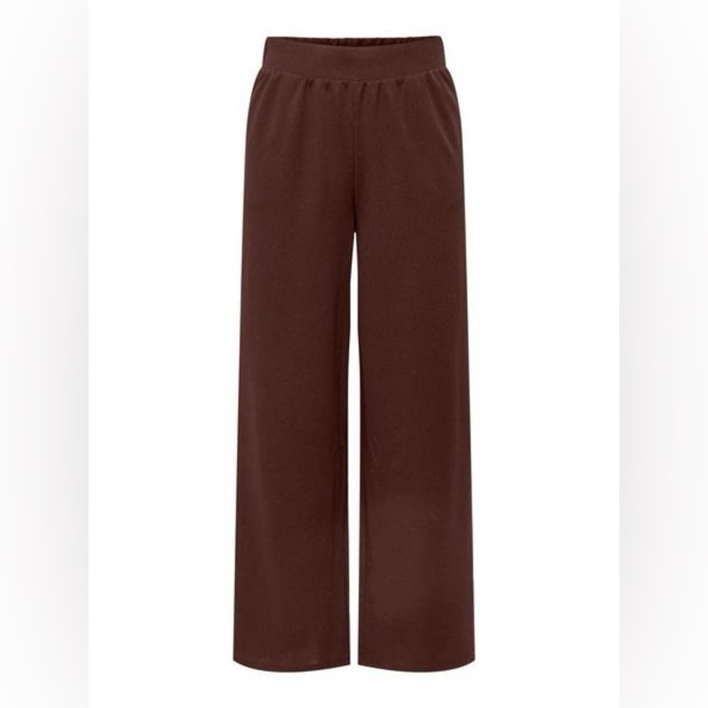 ONLY | ONLSANIA ELASTICATED STRAIGHT PANT JRS Chicory Coffee